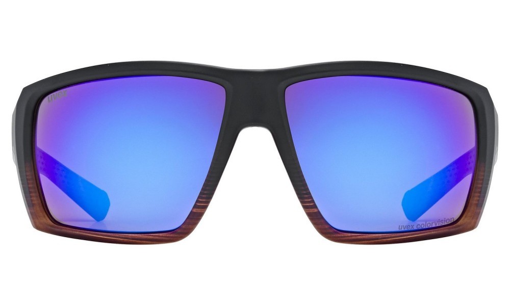 Okulary Uvex MTN Venture CV - czarno-niebieski
