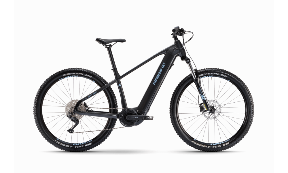 Rower górski elektryczny Haibike AllTrack 5 - czarny