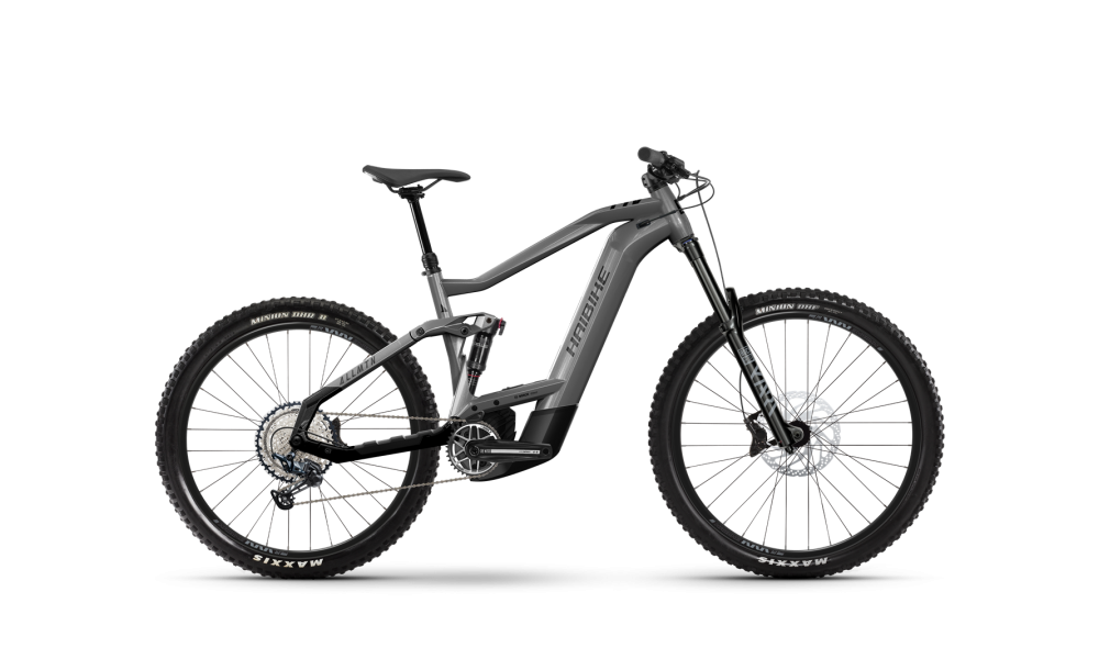 Rower górski elektryczny Haibike Allmtn 5 - szary-czarny
