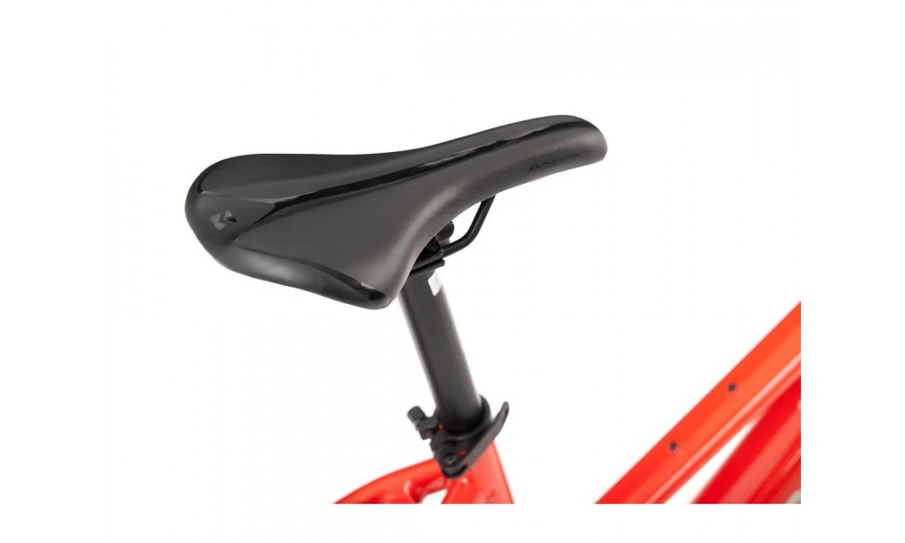 Rower crossowy elektryczny Romet e-Orkan D1.0 2024 - czerwony