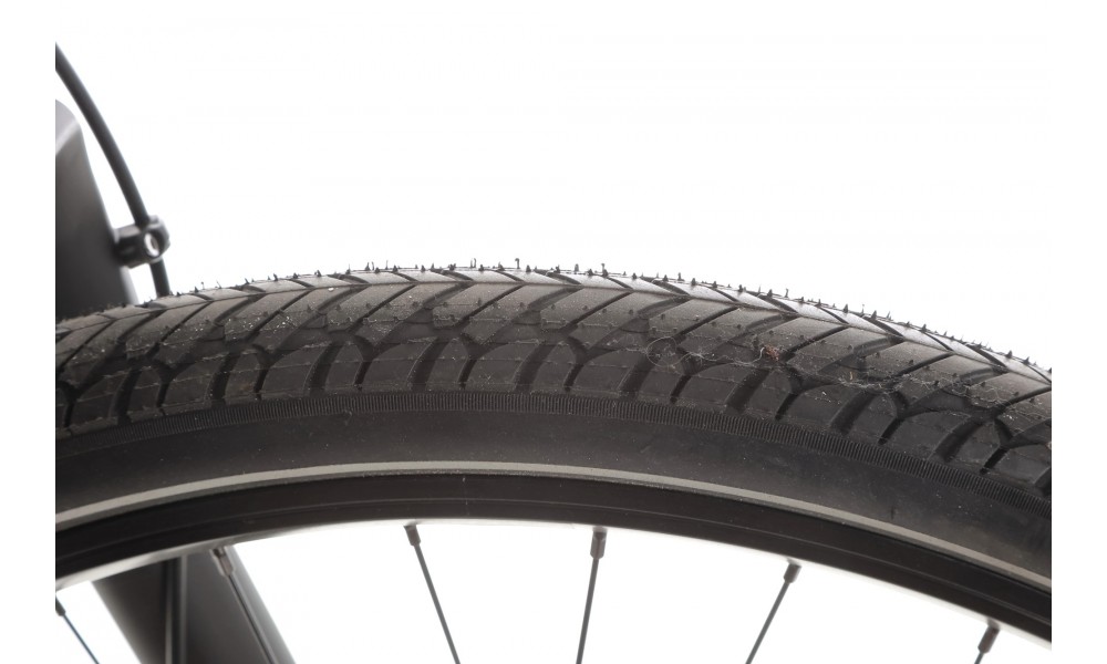 Rower crossowy elektryczny Romet e-Orkan D2.0 2024 - srebrny