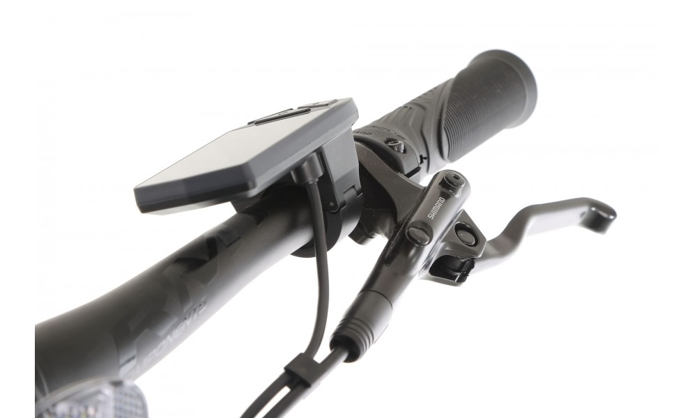 Rower crossowy elektryczny Romet e-Orkan D2.0 2024 - srebrny