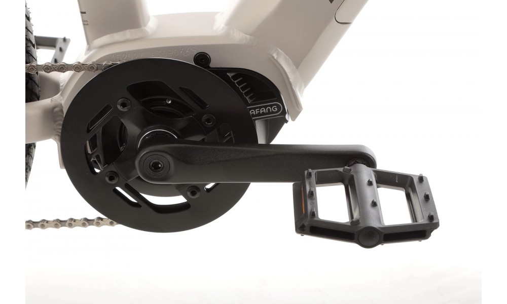 Rower crossowy elektryczny Romet e-Orkan D2.0 2024 - srebrny