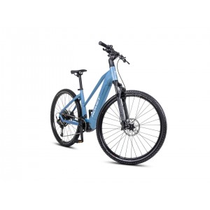 Rower crossowy elektryczny Romet e-Orkan D3.0 2024 - niebieski 2