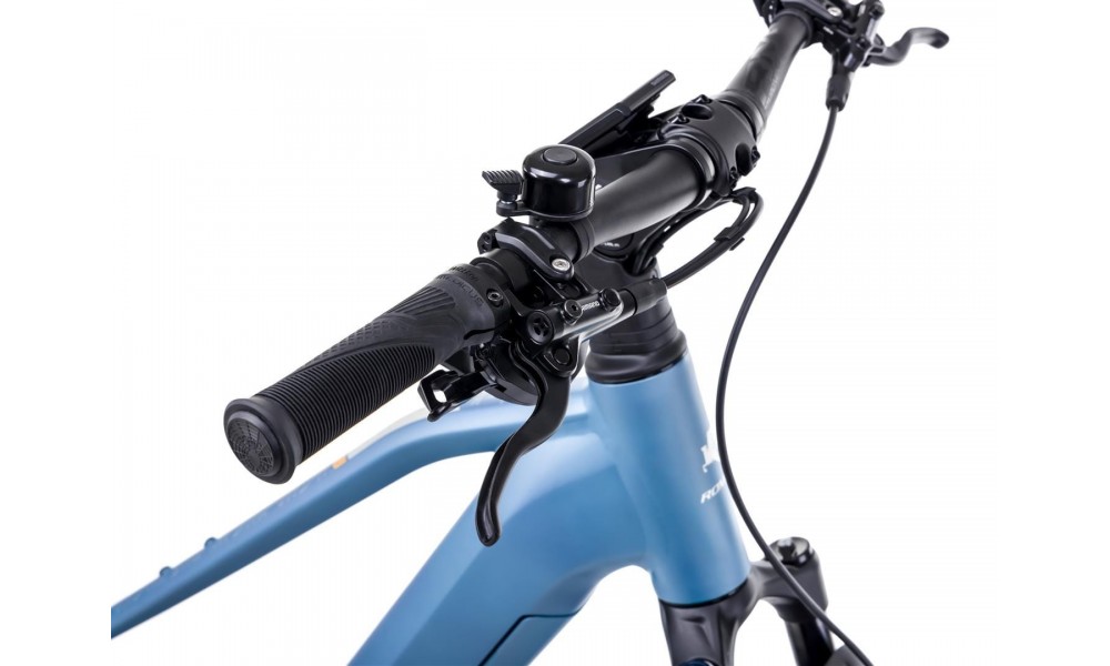 Rower crossowy elektryczny Romet e-Orkan D3.0 2024 - niebieski