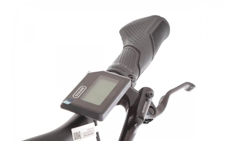 Rower trekkingowy elektryczny Romet Gazela 1.0 2024 - bordowy