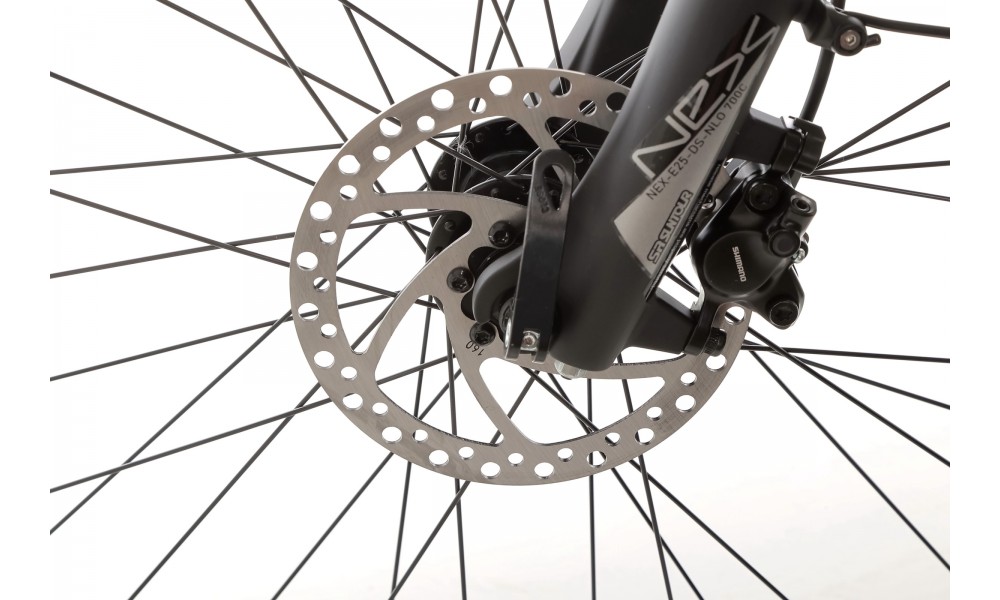 Rower trekkingowy elektryczny Romet Gazela 2.0 2024 - srebrny