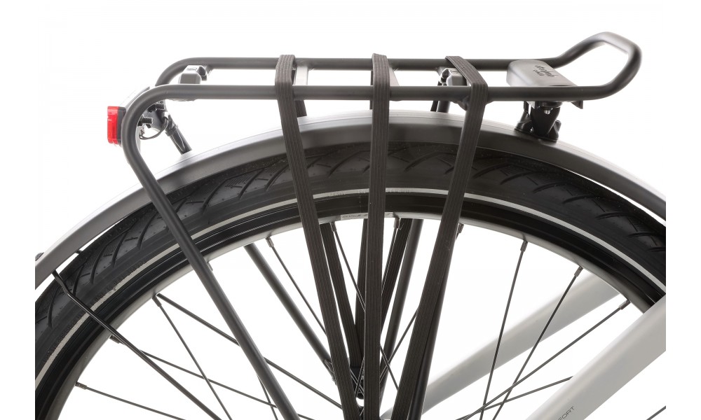 Rower trekkingowy elektryczny Romet Gazela 2.0 2024 - srebrny