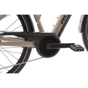 Rower trekkingowy elektryczny Romet Gazela 2.0 2024 - beżowo-szary 2