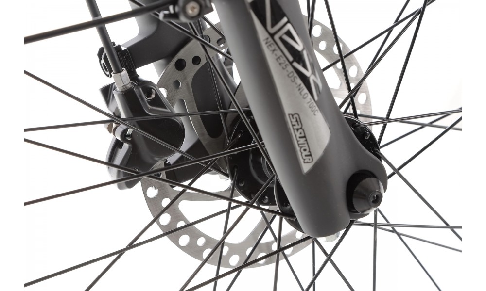 Rower trekkingowy elektryczny Romet Gazela 2.0 2024 - beżowo-szary