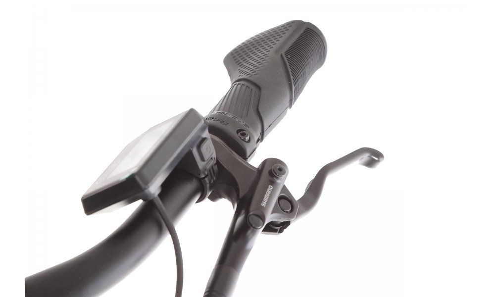 Rower trekkingowy elektryczny Romet Gazela 2.0 2024 - beżowo-szary