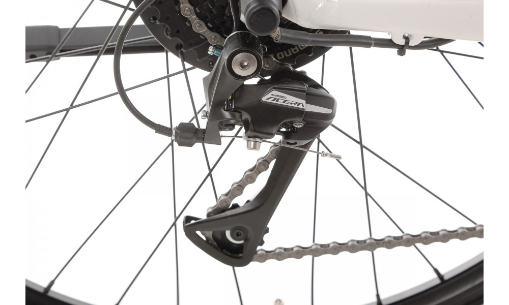 Rower trekkingowy elektryczny ROMET e-Modeco TRK 1.0 2024 - biały