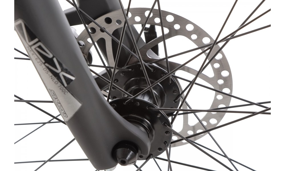 Rower crossowy elektryczny Romet e-Orkan M1.0 2024 - pomarańczowy