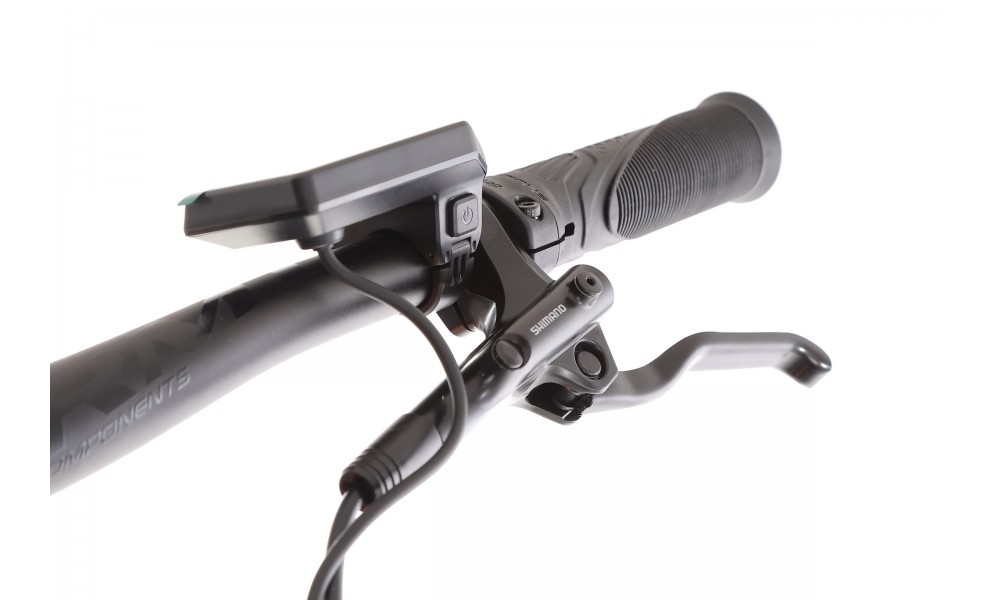 Rower crossowy elektryczny Romet e-Orkan M1.0 2024 - pomarańczowy