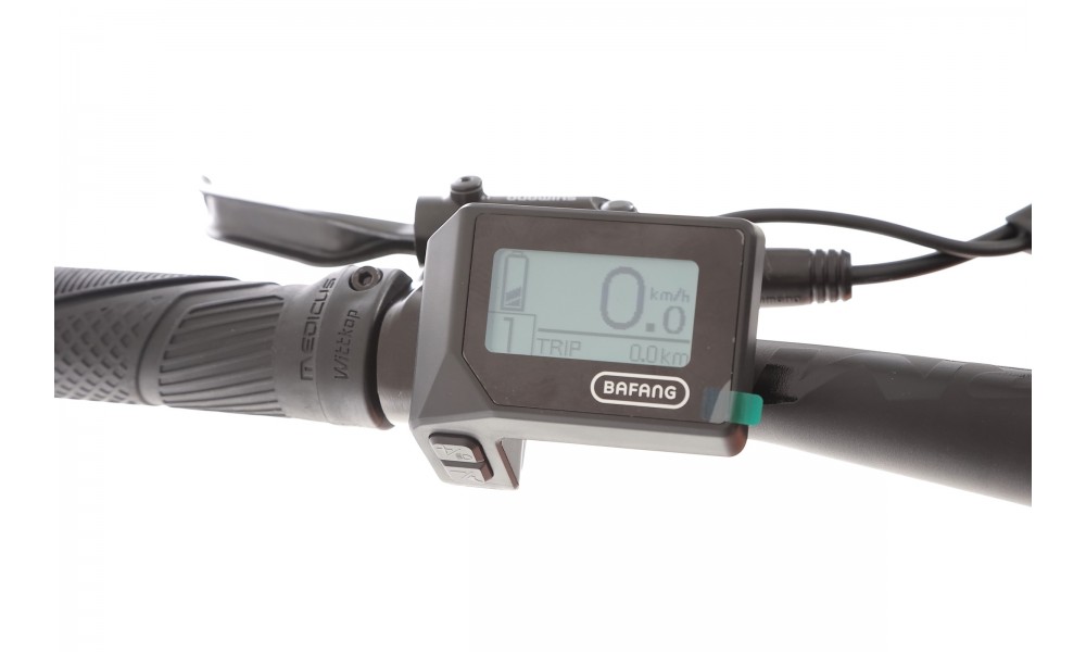 Rower crossowy elektryczny Romet e-Orkan M1.0 2024 - pomarańczowy