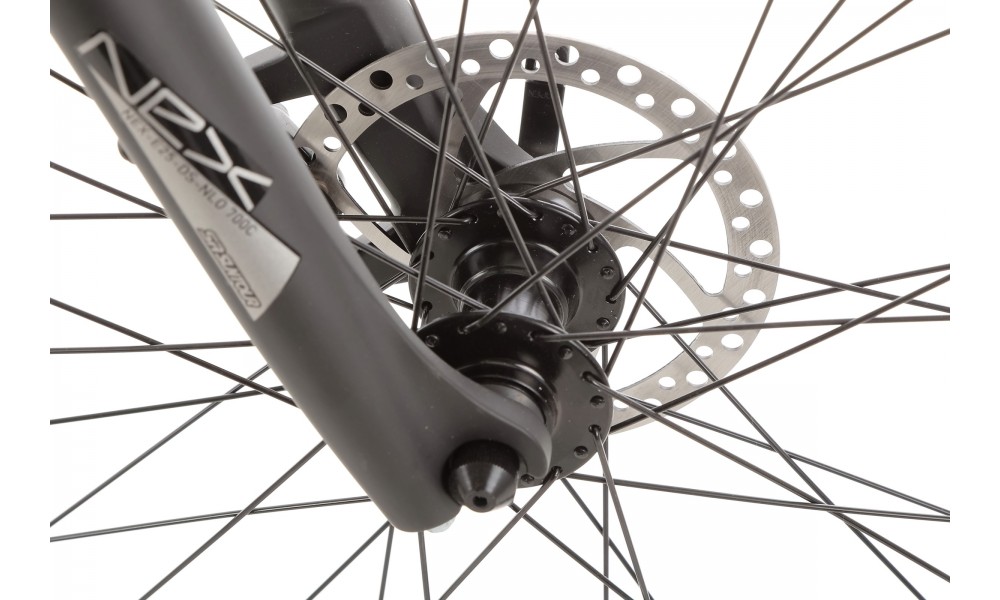 Rower crossowy elektryczny Romet e-Orkan M1.0 2024 - ciemnozielony