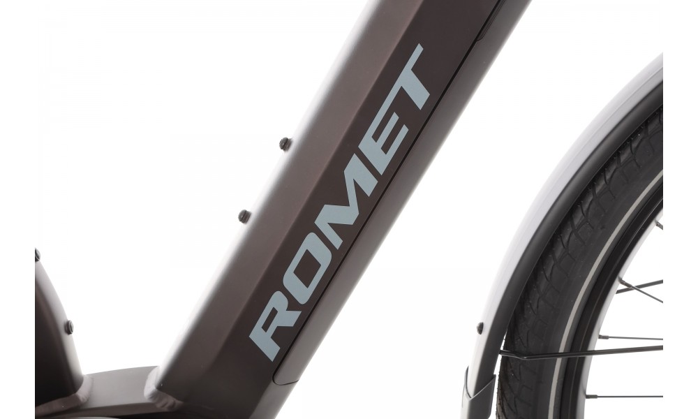 Rower trekkingowy elektryczny Romet Wagant 3.0 2024 - brązowy