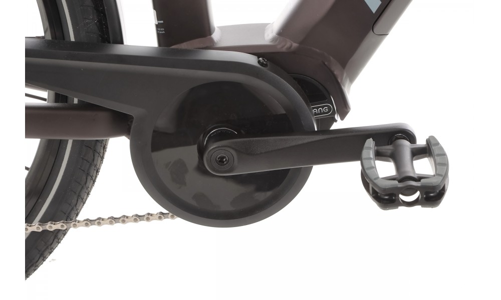 Rower trekkingowy elektryczny Romet Wagant 3.0 2024 - brązowy