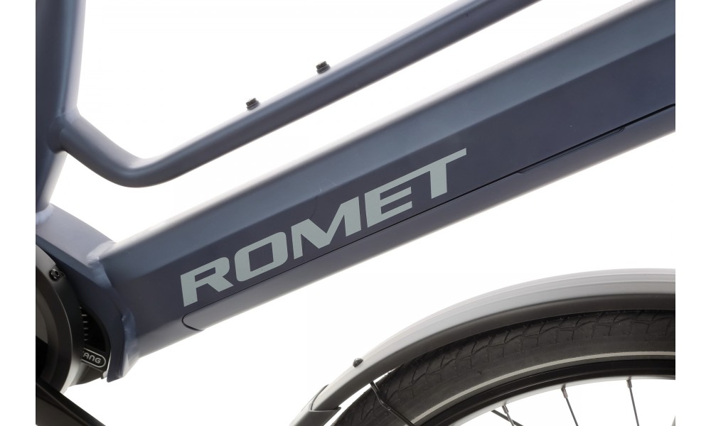 Rower trekkingowy elektryczny Romet Gazela 3.0 2024 - granatowy