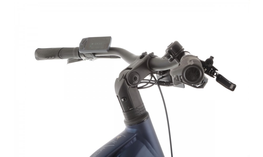 Rower trekkingowy elektryczny Romet Gazela 3.0 2024 - granatowy