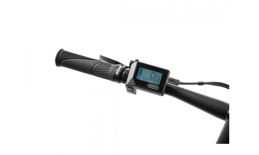 Rower górski elektryczny Romet E-Rambler 2.0 2024 - niebiesko-srebrny