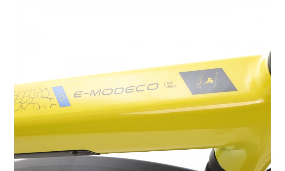 Rower crossowy elektryczny ROMET e-Modeco SUV 1.0 2024 - limonkowy