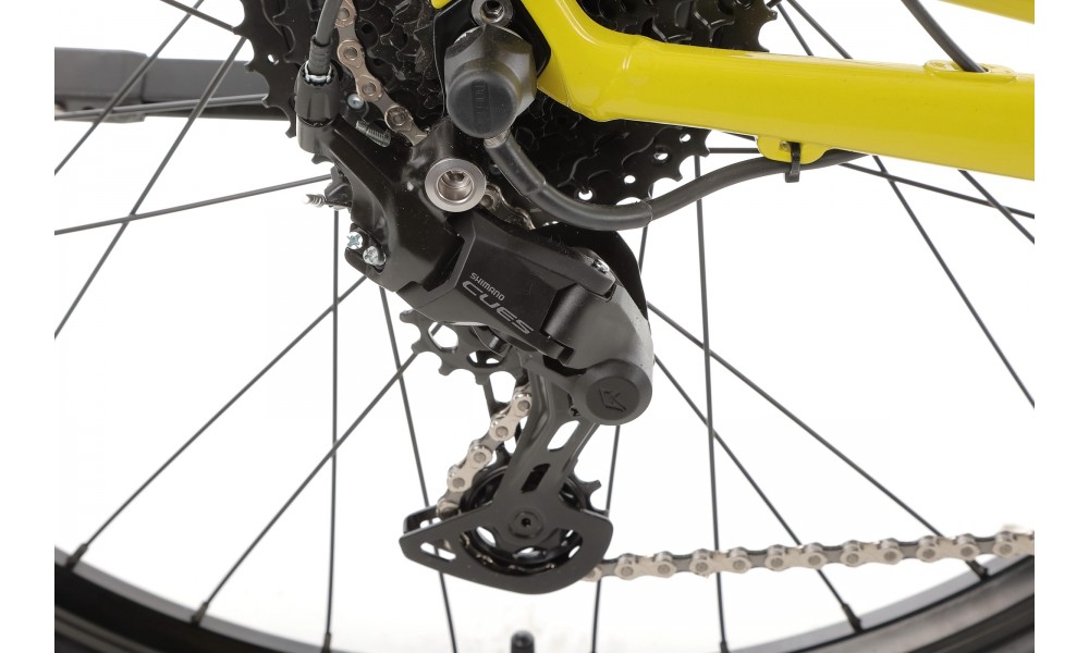 Rower crossowy elektryczny ROMET e-Modeco SUV 1.0 2024 - limonkowy