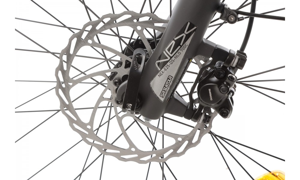 Rower crossowy elektryczny ROMET e-Modeco SUV 1.0 2024 - limonkowy