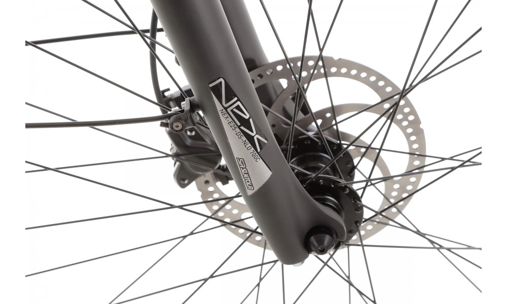 Rower crossowy elektryczny ROMET e-Modeco SUV 1.0 2024 - szary-srebrny