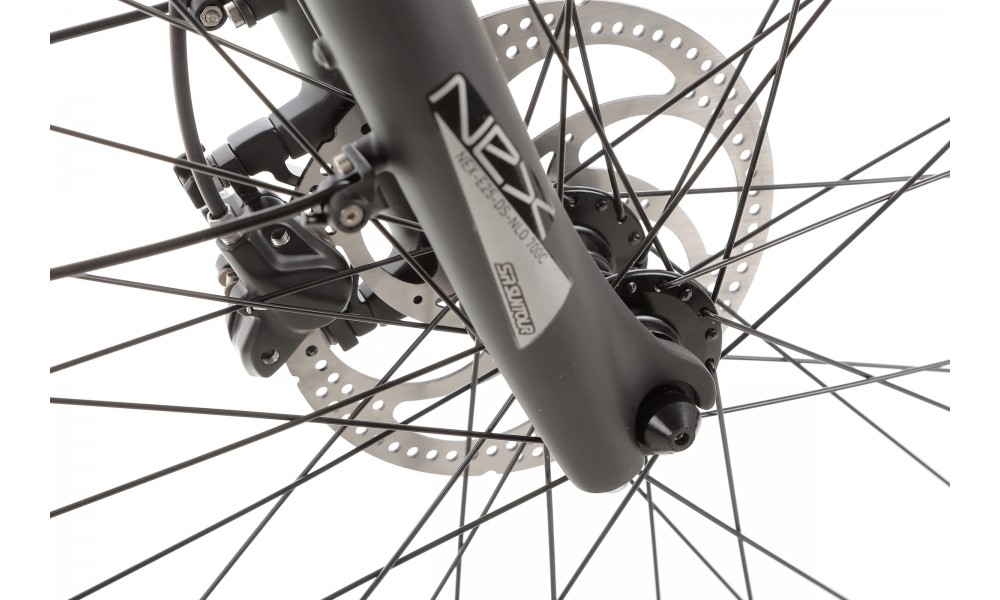 Rower crossowy elektryczny ROMET e-Modeco SUV 1.0 2024 - szary-srebrny