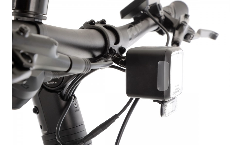 Rower crossowy elektryczny ROMET e-Modeco SUV 1.0 2024 - szary-srebrny