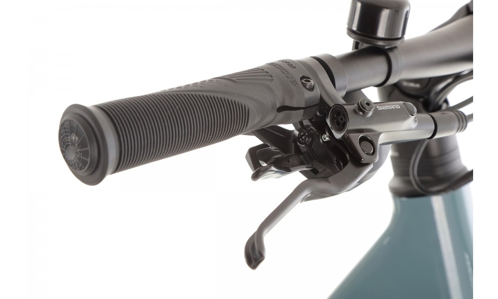 Rower crossowy elektryczny ROMET e-Modeco SUV 1.0 2024 - szary-srebrny