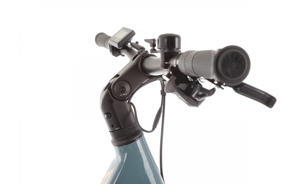 Rower crossowy elektryczny ROMET e-Modeco SUV 1.0 2024 - szary-srebrny