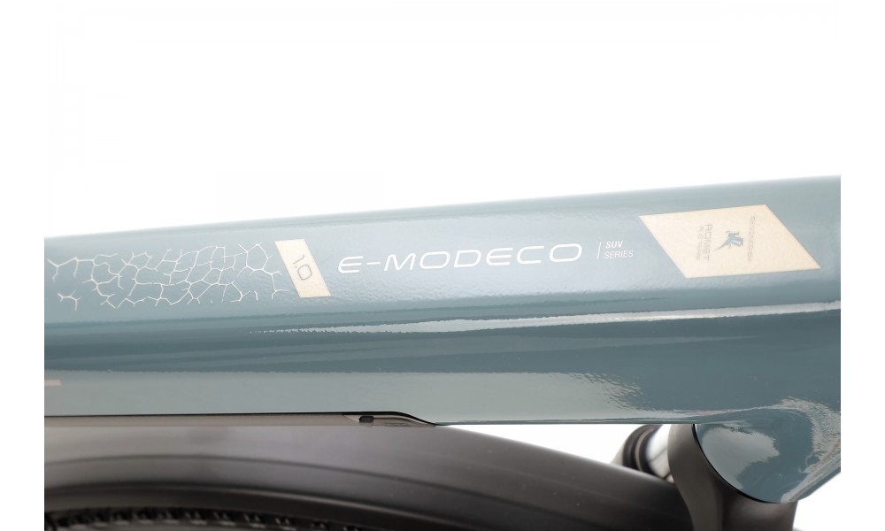 Rower crossowy elektryczny ROMET e-Modeco SUV 1.0 2024 - szary-srebrny
