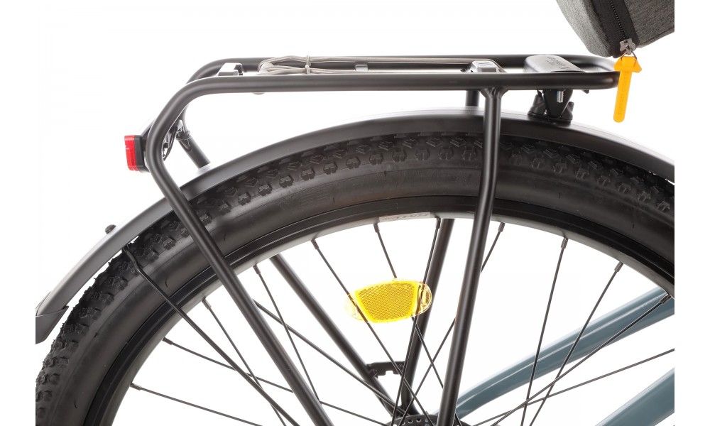 Rower crossowy elektryczny ROMET e-Modeco SUV 1.0 2024 - szary-srebrny