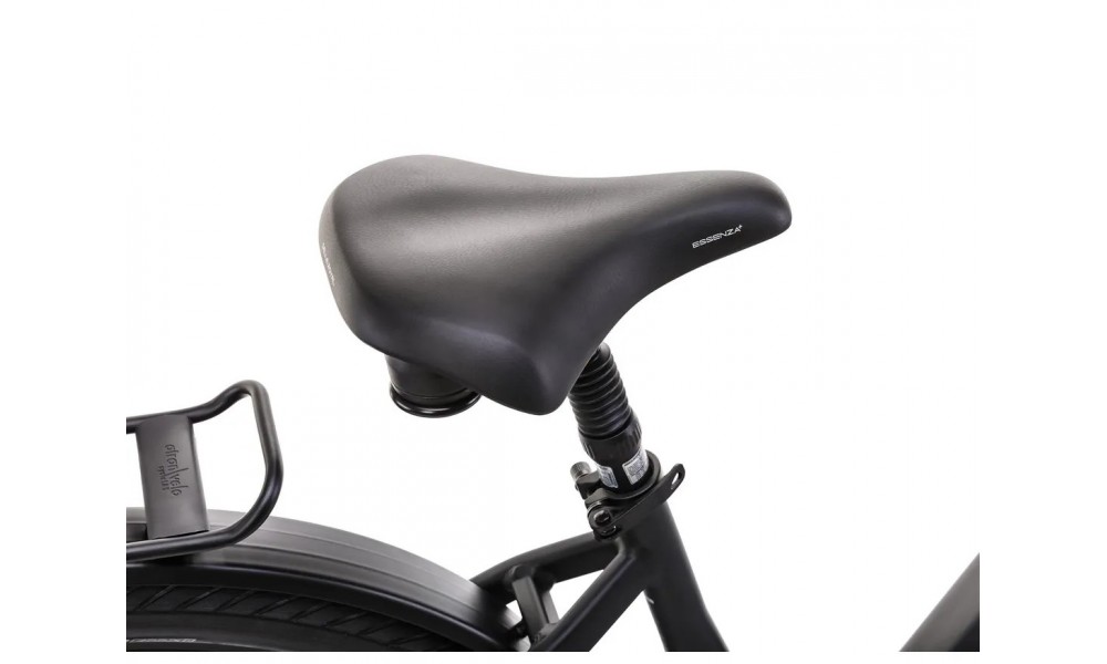 Rower miejski elektryczny ROMET e-Modeco URB 2.0 2024 - czarny-grafitowy