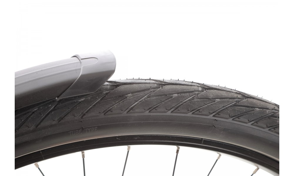 Rower miejski elektryczny ROMET e-Modeco URB 2.0 2024 - brązowy-czarny