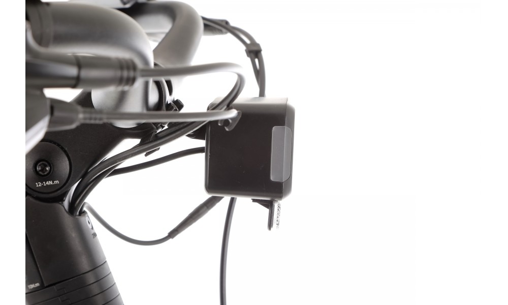 Rower miejski elektryczny ROMET e-Modeco URB 2.0 2024 - brązowy-czarny