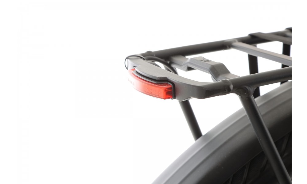 Rower miejski elektryczny ROMET e-Modeco URB 2.0 2024 - brązowy-czarny