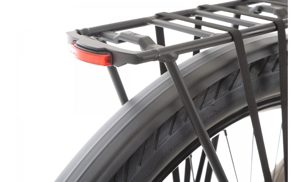 Rower miejski elektryczny ROMET e-Modeco URB 2.0 2024 - szampańsko-czarny