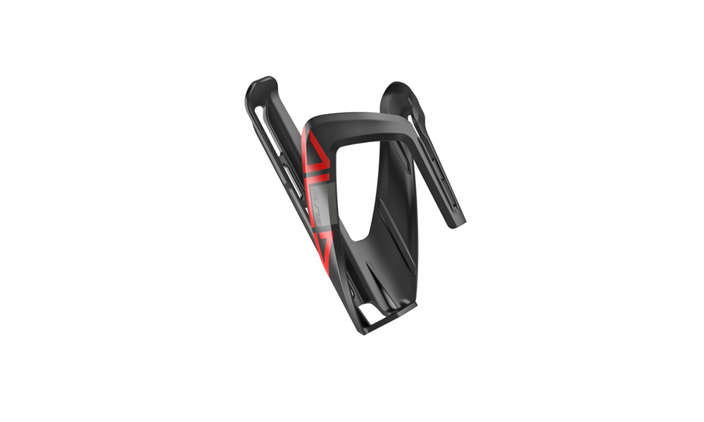 Koszyk bidonu Elite Ala - czarno-czerwony