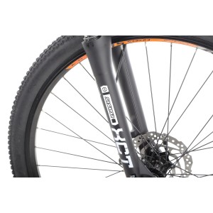 Rower górski elektryczny Romet E-Rambler E9.0 Bafang New Energy 504Wh - grafitowo-pomarańczowy 2