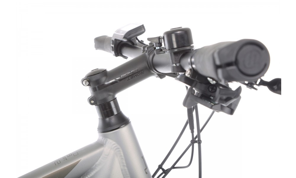 Rower górski elektryczny Romet E-Rambler E9.0 Bafang New Energy 504Wh - grafitowo-pomarańczowy