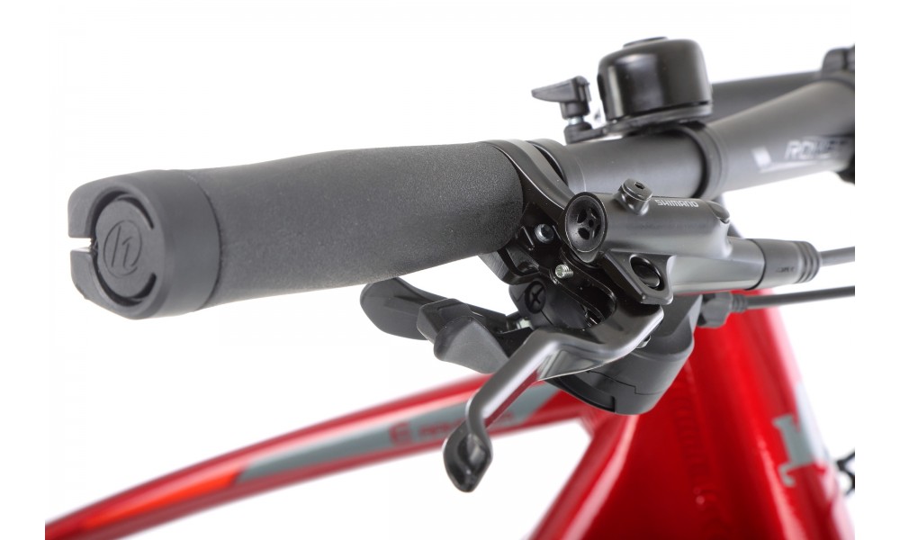 Rower górski elektryczny Romet E-Rambler E9.0 Bafang New Energy 504Wh - bordowo-grafitowy