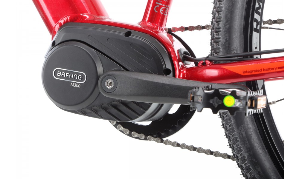 Rower górski elektryczny Romet E-Rambler E9.0 Bafang New Energy 504Wh - bordowo-grafitowy