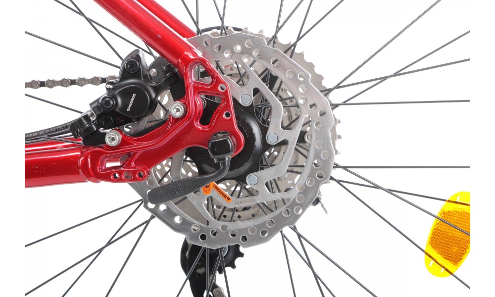 Rower górski elektryczny Romet E-Rambler E9.0 Bafang New Energy 504Wh - bordowo-grafitowy