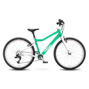 Rower młodzieżowy Woom 5 24" 2024 - miętowy-biały 1