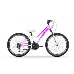 Rower młodzieżowy Tabou Topshe 24 1.0 2024 - różowy-biały 1