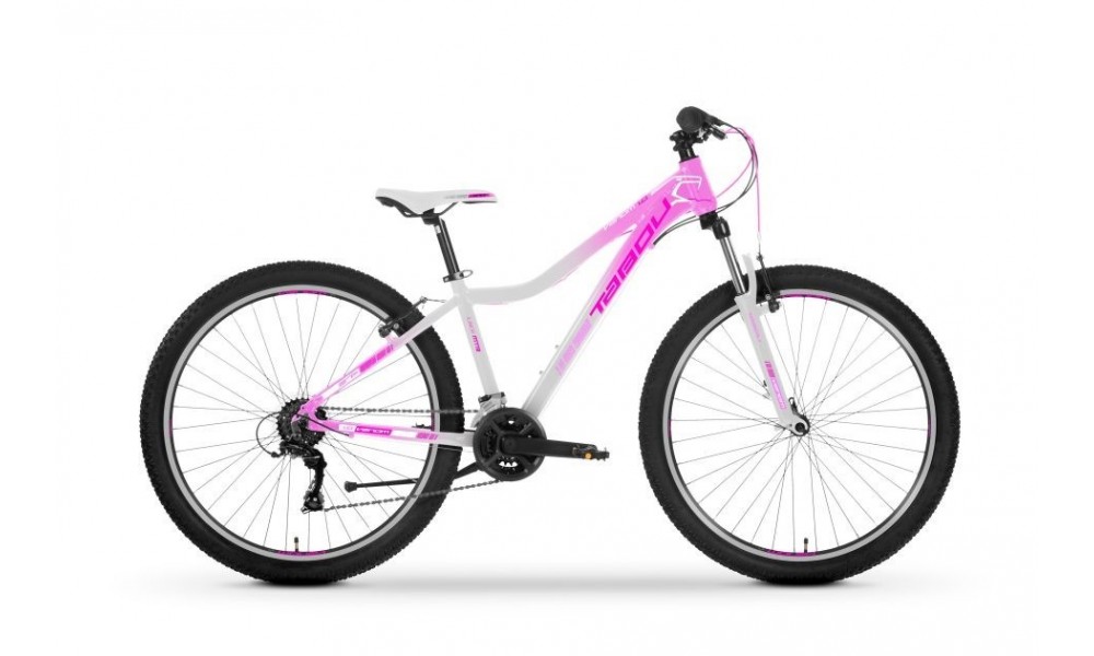 Rower młodzieżowy Tabou Venom 1.0 W 27,5 2024 - różowo-biały