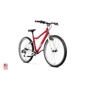 Rower młodzieżowy Woom 6 26" 2024 - ciemnoczerwono-biały 2